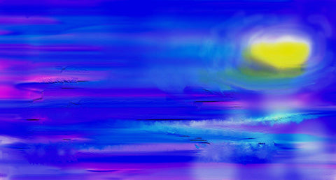 Blue Surf - Greeting Card - GallaherGallery.com