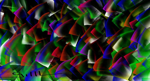 Kaleidoscope Dreams - Greeting Card - GallaherGallery.com