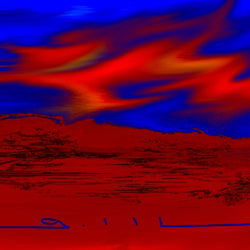 Desert Sky - Greeting Card - GallaherGallery.com