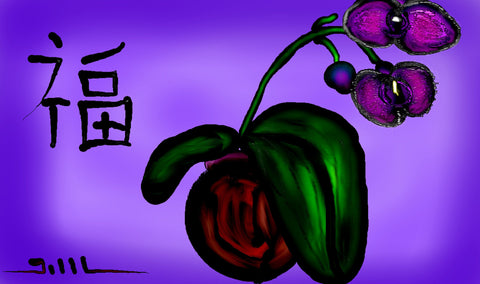 Orchids - Greeting Card - GallaherGallery.com