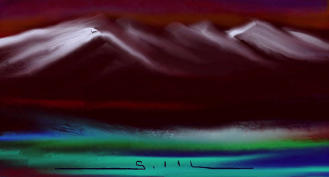 Swooning Hills - Greeting Card - GallaherGallery.com