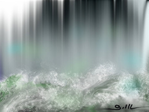 Winter Falls - GallaherGallery.com