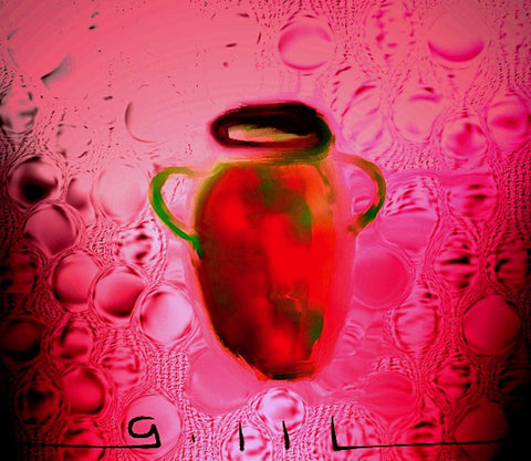 Bright Chromovase Red - Greeting Card - GallaherGallery.com