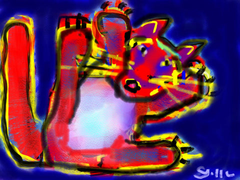 Cat Play - GallaherGallery.com