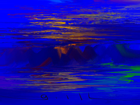 Chromo Sky - Greeting Card - GallaherGallery.com