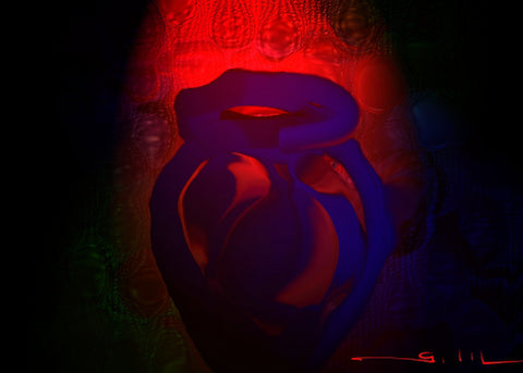 Chromo Vase - Greeting Card - GallaherGallery.com