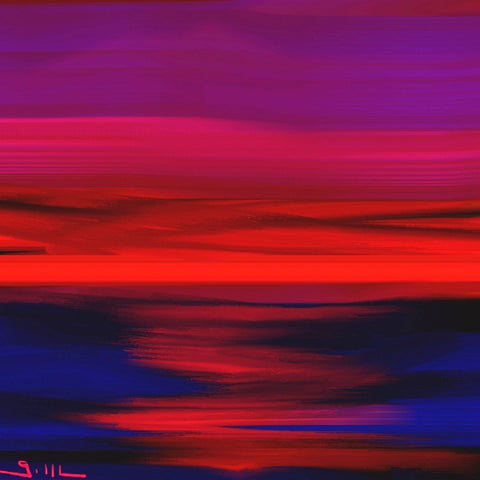 Fire Sky - Greeting Card - GallaherGallery.com