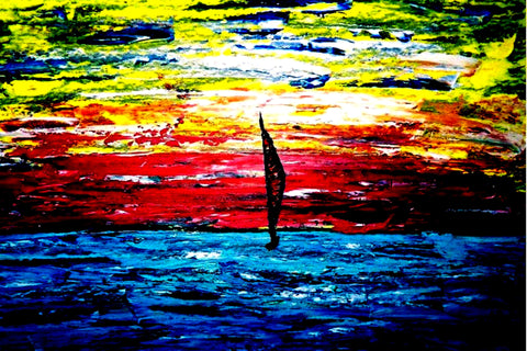 Lonely Sail - GallaherGallery.com
