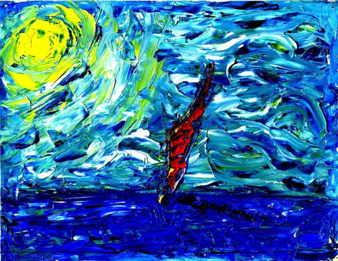 Sailboat Impressions - GallaherGallery.com