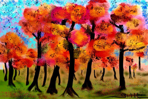 God's Trees in Fall - GallaherGallery.com
