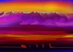 Purple Hills - GallaherGallery.com
