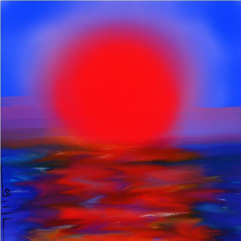 Red Sunset - GallaherGallery.com
